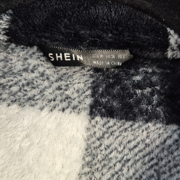 Fleece Crop, Long Sleeves, Silver Buttons Women Jacket, Size M - Picture 2 of 14